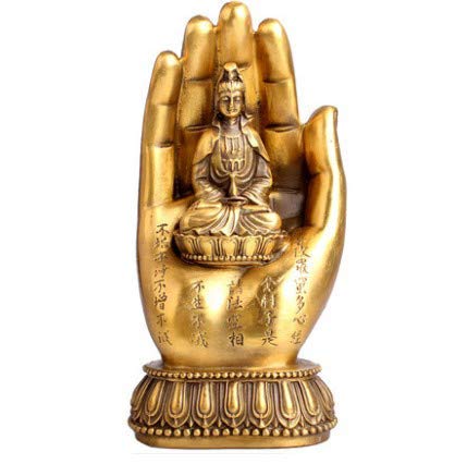 Guanyin en cuivre pur : l'esprit de l'artisanat d'art chez vous