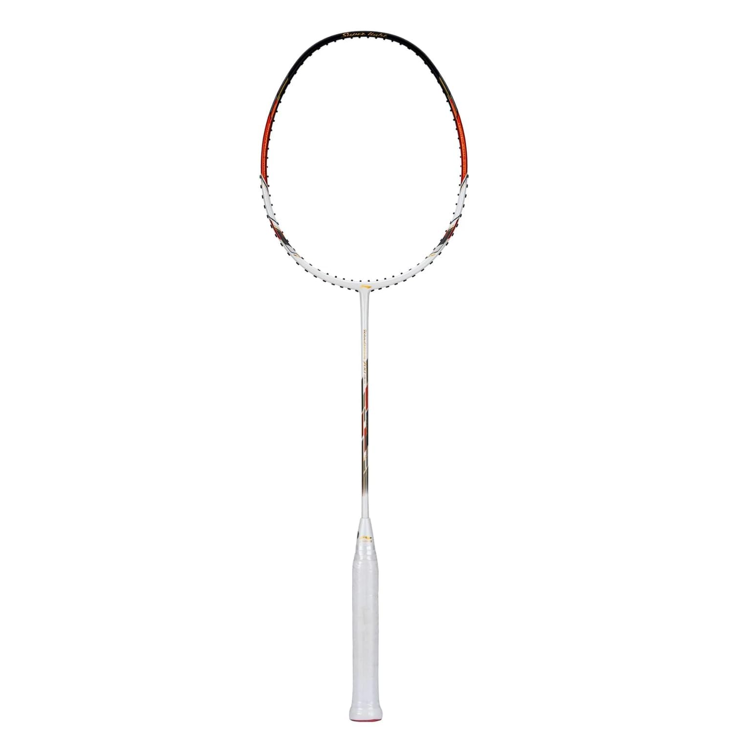 Li-Ning Windstorm 700 Plus Badminton Racket – 5U6 | Ultra-Lightweight & High-Speed Performance (Pear White/Black/Rich Gold)-image-38