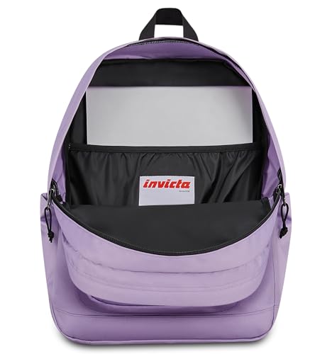 Sac à dos fille Invicta Jelek rose à double compartiment pour le lycée