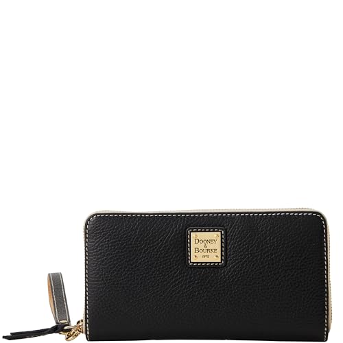 Dooney & Bourke Lucca Leather Large Zip Around Wristlet