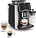 Krups Sensation Milk, Cafetera superautomática, 6 Bebidas a Base de Café y Café con Leche, Tecnología Milk Maestro, Jarra de leche integrada, Fácil de Usar, Plateada y negra, EA912E10