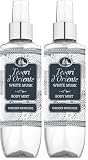 Tesori d'Oriente | Body Mist „Weißer Moschus“ | Aromatisches Body Spray mit einzigartigem, moschusartigem, reinem Duft | leichter Duft für den ganzen Tag | Wellness-Rituale für Körper & Sinne | 200ml