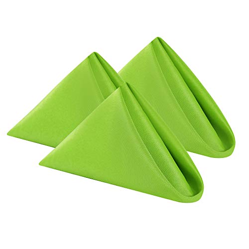 Cupuamon 20x20 in Cloth Napkins (Apple Green) 50pcs