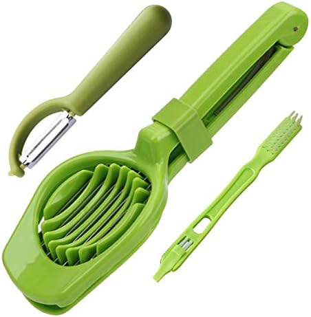 XXIN Set of Egg Slicers & Swivel Vegetable Peeler & Cleaning Brush & S Hook Kitchen Tools