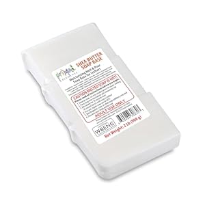 Primal Elements Shea Butter – Moisturizing Melt and Pour Glycerin Soap Base for Crafting and Soap Making, Vegan, Cruelty Free, Easy to Cut – 2 Pound