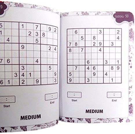 Pocket Floral Sudoku Challenge Books 110 puzzle per libro