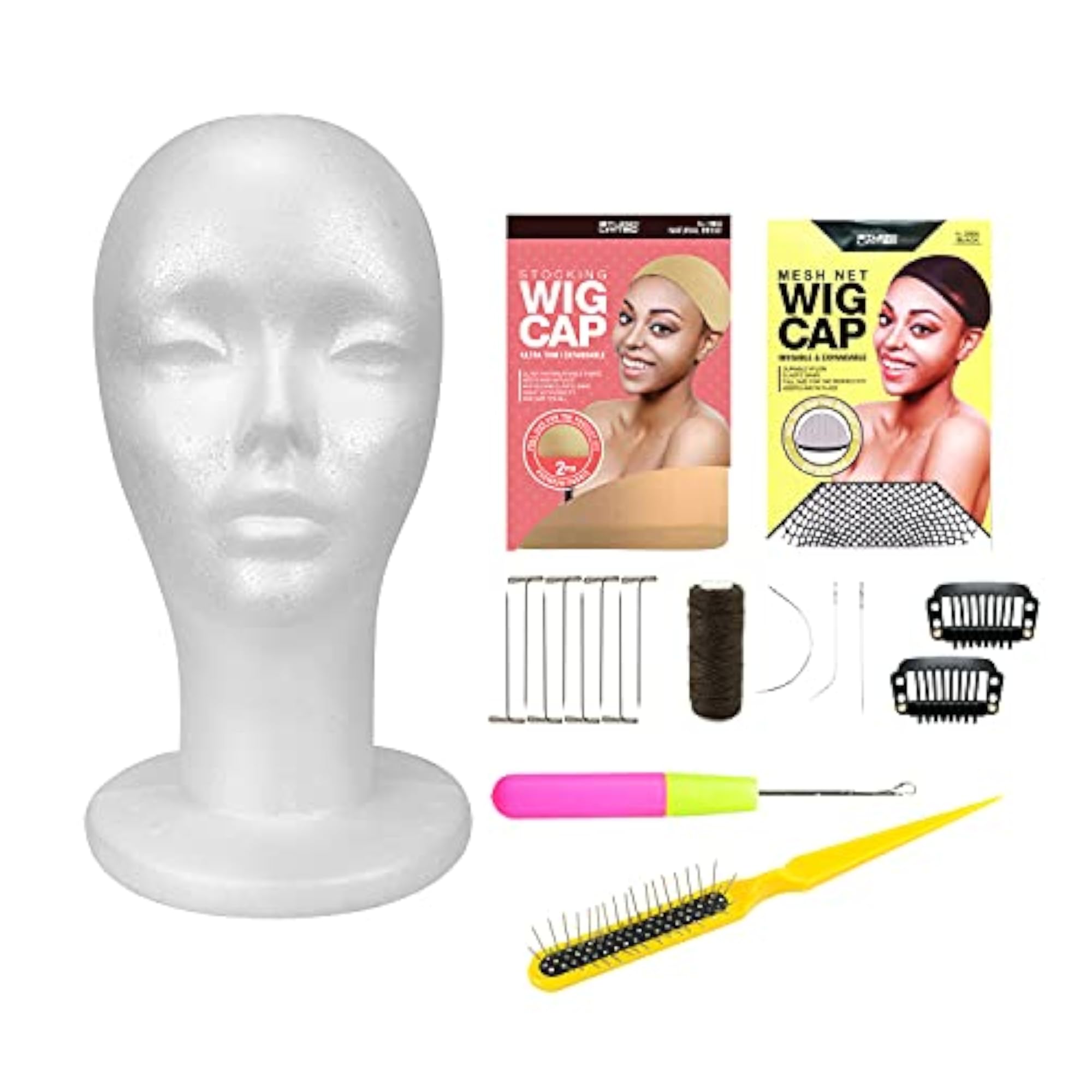 DIY Wig Making Starter Kit with Brush and T-Pins