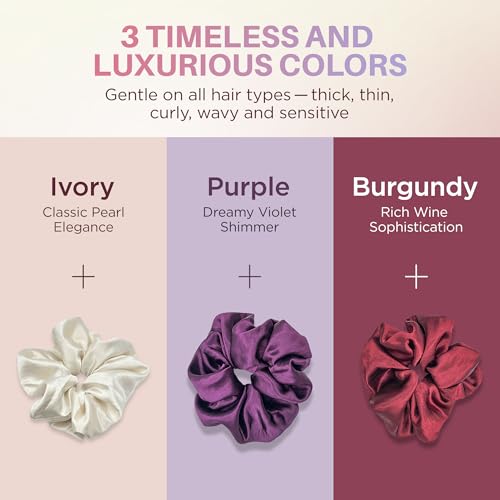 Pearlized Satin Oversized Scrunchies - image 3