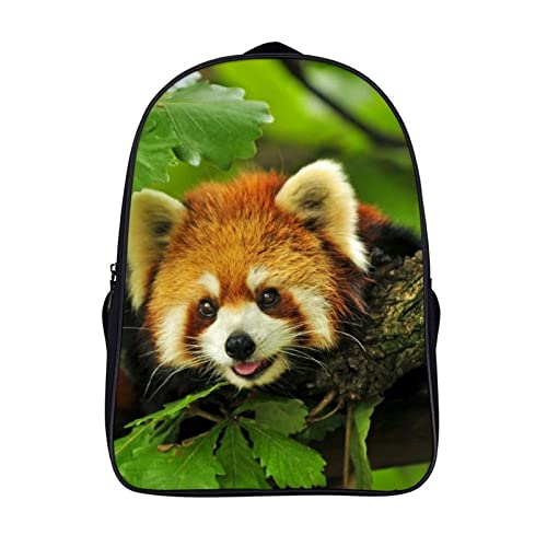 Sac à dos d'école pour enfants motif panda rouge cadeau idéal