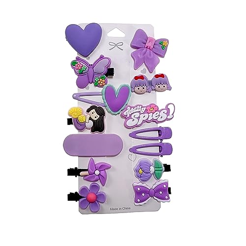 Kit 84 Presilhas Meninas Prendedor de Cabelo Sortidas Bico de Pato Tic Tac Laço Flor Frutas Etc Sort