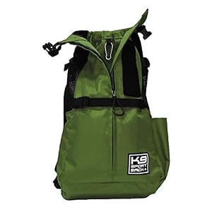 K9 Sport Sack Trainer Dog Carrier Dog Backpack for Pets Small Greenry