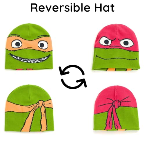 Teenage Mutant Ninja Turtles Fleece Sweatshirt and Hat Toddler to Big Kid Sizes (2T - 14-16)3