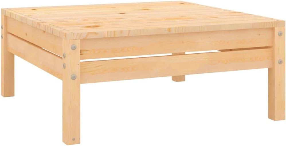 ZQQLVOO Patio Footstool,Wooden Footstool Patio Furniture