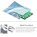 Rebower Anti Static Bags ESD Shielding Bags Reusable, [for Electronic Device GPU Hard Drive SSD HDD Motherboard] - 2x3inch/25pcs