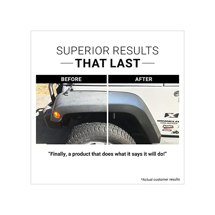 CAR GUYS Plastic Restorer Bring Plastic, Rubber, and Vinyl Back to