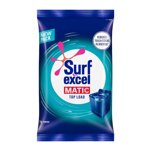 Image of Surf Excel Matic Top Load Detergent Washing Powder 2 kg|| Specially designed for Tough Stain Removal on Laundry in Washing Machines