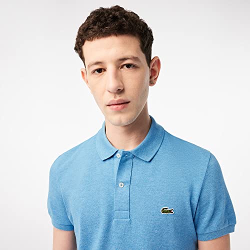 Image of Lacoste Short Sleeve Classic Fit Chine Pique Polo Shirt, L1264 Shirt