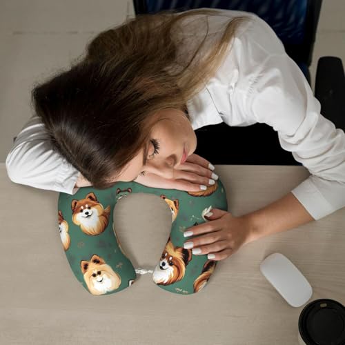 Almohada de Viaje con Espuma Viscoelástica Negra miniatura 7