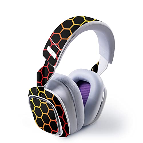 Image of MightySkins Skin Compatible with Astro A30 Wireless Headset - Primary Honeycomb | Protective, Durable, and Unique Vinyl Decal wrap Cover | Easy to Apply, Remove, and Change Styles | Made in The USA