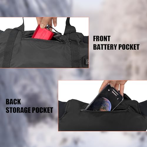 MYDAYS OUTDOOR Heated Hand Warmer Pouch(No Power Bank) Heated Hand Warmers with 3 Heat Mod - image 6
