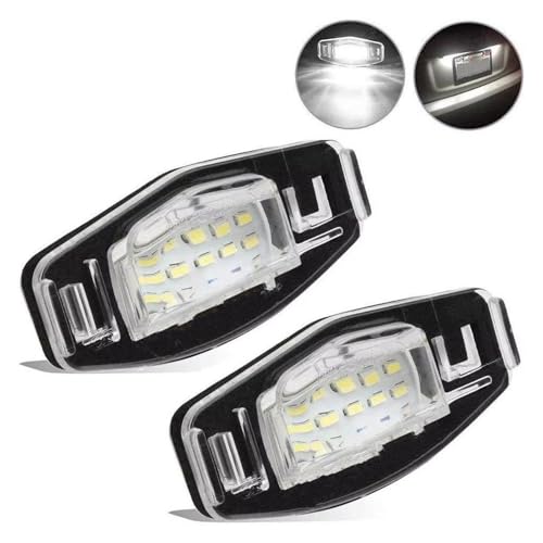 Luz placa matrícula coche reemplazo LED para iluminación trasera MDX 6