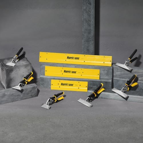 HURRICANE 7.6cm(3인치) 판금 핸드 시머, 금속 평탄화를 위한 튼튼한 벤더, 정밀 덕빌 플라이어 및 판금 집게, HVAC 프로젝트에 이상적, 인체 공학적 스트레이트 플랫 스무스 조 — 사진 3