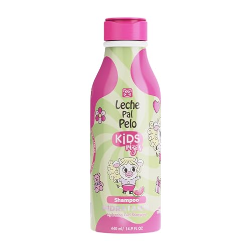 Leche Pal Pelo Kids Curly - Hydrating Curl Shampoo - Hydrating Shampoo with Coconut Milk, Oat Milk and Shea Butter - Soft, Manageable Curls - 14.9 oz image 5