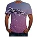 Produktbild Kurzen ÄRmels Kurzarm Shirt Herren 3D Druckten Sommer-BeiläUfige Kurze HüLsen-T-Shirts T-StüCke Sport Fitness T-Shirt Strandurlaub Hemd Graphics Tees Party Karneval Lustig Shirts