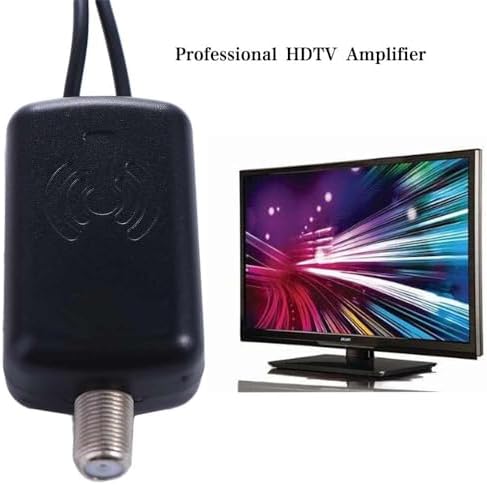 Leadigol Indoor TV Antenna Amplifier,HDTV Antenna Amplifier Easy Installtion Antenna Amplifier 25DB HD Channel Convenience Cable TV Signal Amplifier Booster Gain with USB Power Cable image 5