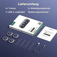 UGREEN FineTrack Duo 2 GPS Tracker für iOS & Android mit USB C Laden – Ansicht 8