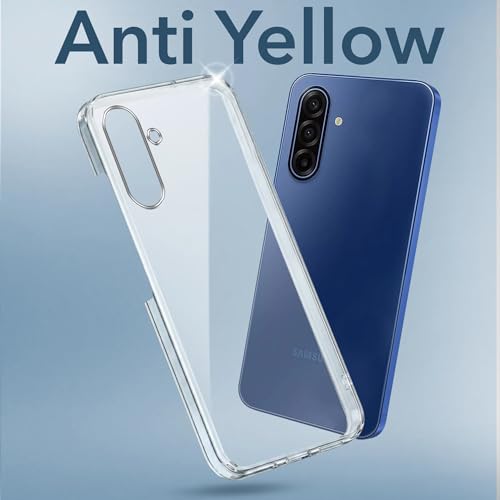 Image of DIZORO Compatible with Samsung Galaxy A17 5G / M17 5G Back Cover Case Clear,[ Anti Yellow ][Military Grade Protection] Hard PC Back Cover Transparent