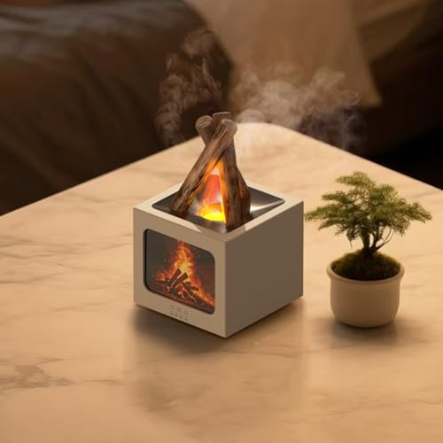 Diffuseur d'arômes USB flamme simulée pour apaiser le stress du soir - 3