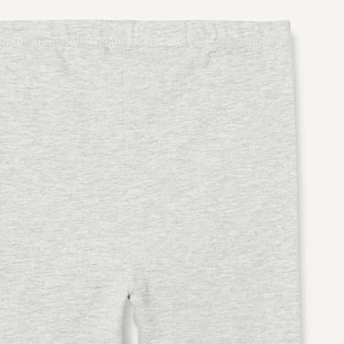 Amazon Essentials Mädchen Radshorts, 3er-Pack, Hellgrau Meliert/Marineblau/Streifen, 3 Jahre