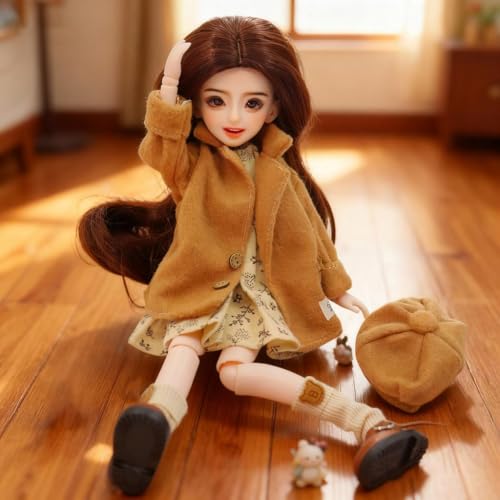 Muñeca coleccionable Anime estilo BJD 30cm articulada miniatura 7