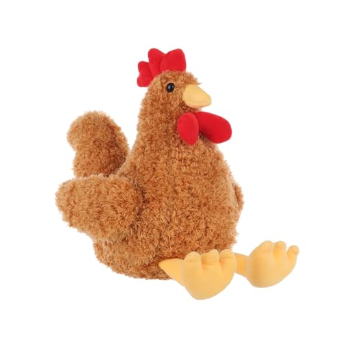 Apricot Lamb – Kuscheltier Hahn 25 cm – Plüsch Spielzeug Plüschtier für Kinder und Baby – Flauschiger Stofftier zum Spielen, Geschenk & Kuscheln – Gemütliches Schmusetier – Ingwer Hahn