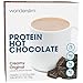 WonderSlim Low-Carb High Protein Powder Diet/Weight Loss Instant Hot Drink Mix - Hot Chocolate (7 Servings/Box) - Low Carb, Low Calorie, Low Fat, Cholesterol Free