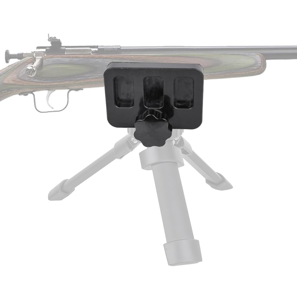 Trípode de Tiro Pom Cabeza de la Abrazadera,35~65mm Ancho Ajustable Palo Abrazaderas Base Soporte Pantalla Soporte Cuna Profesional de Tiro Banco de Descanso WG-T08