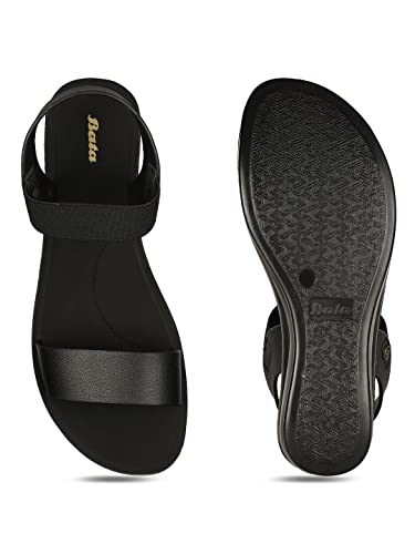 Bata Womens Aerial Sandal Heels, (6616703), Black - Image 3
