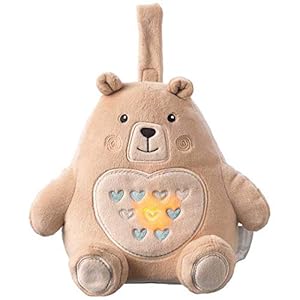 Tommee Tippee Bennie The Bear Knuffel met Oplaadbaar licht en Slaapliedjes