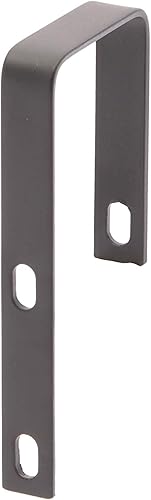 Miniatura 7 de Farmlyn Creek Macetas colgantes de metal para terraza al aire libre, barandilla, patio (negro, 2 tamaños, 2 unidades)