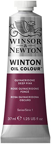 Winsor &Amp; Newton Winton - Tubo De Pintura Al Óleo, 37 Ml, Rosa (Rosa Quinacridona Oscuro)