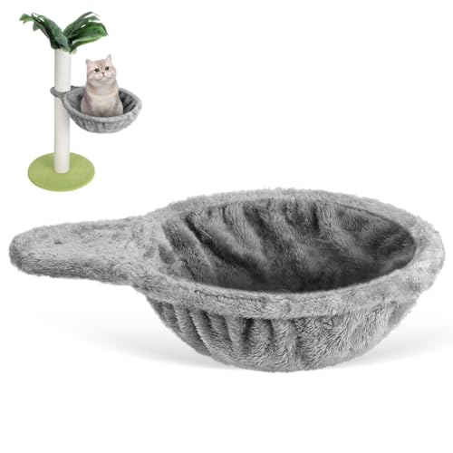 NOLITOY Gray Cat Hammock Replacement Bed for Indoor Cat Tree