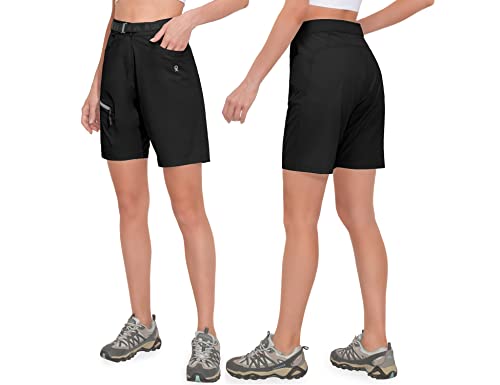 Little Donkey Andy Shorts cargo feminino de caminhada secagem rápida leve shorts de verão para viage