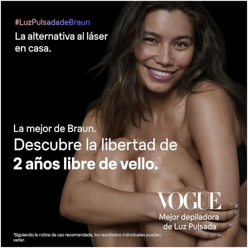 Miniatura 2 de Braun Depiladora Luz Pulsada Smart IPL Skin i·expert, PL7311, Blanco/Bronce
