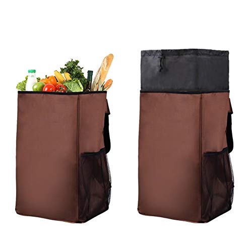 Carretilla Plegable Ligera para Compras con Bolsillos Laterales miniatura 4