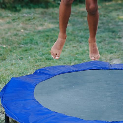 Tapis de remplacement pour trampoline rond bleu imperméable en PE