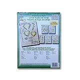 1003 Leaves Leaf Greenery One Stroke Reusable Painting Teaching Guide Worksheet Pack