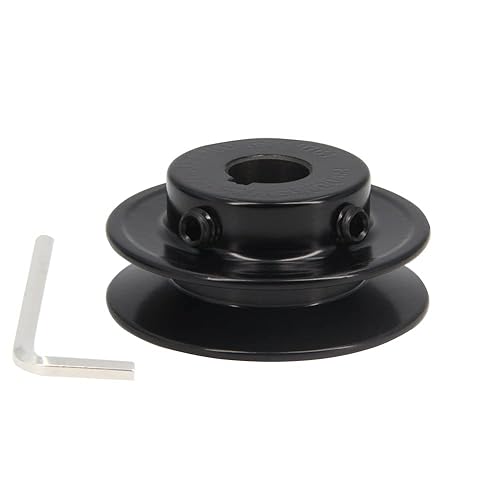 Miniatura 61 de AK30-5/8 pulgadas perforadas poleas de banda de ranura única 3.0 "OD 5/8" Bore V-Belt polea polea de correa de hierro fundido para correa en V