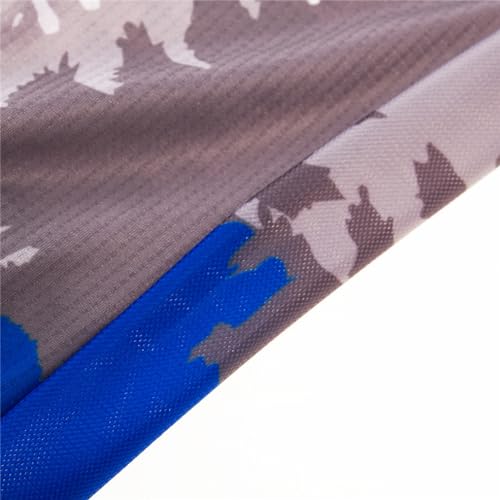 Maillot de ciclismo para hombre, camiseta de ciclismo de montaña, parte superior, camiseta de ciclismo de verano, transpirable, ropa de ciclismo, L - imagen 6