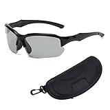[Deportes al aire libre] Gafas de sol unisex al aire libre. Le permite proteger bien sus ojos en situaciones como golf, ciclismo, conducción, motocicletas, pesca, esquí, correr, tenis y carreras.